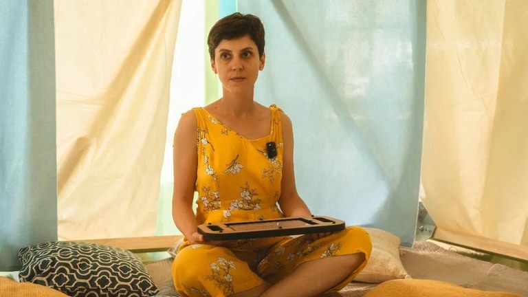 Ana Pinter, winner of the Climateurope2 art and sciene call